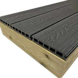 Sample Woodgrain Embossed Composite Decking