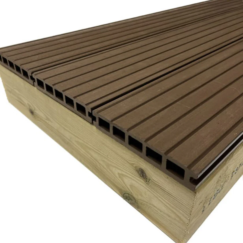 Sample Woodgrain Embossed Composite Decking