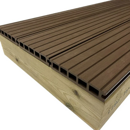 Sample Woodgrain Embossed Composite Decking