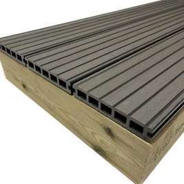 3.6mtr Slate Woodgrain (Embossed) Composite Decking