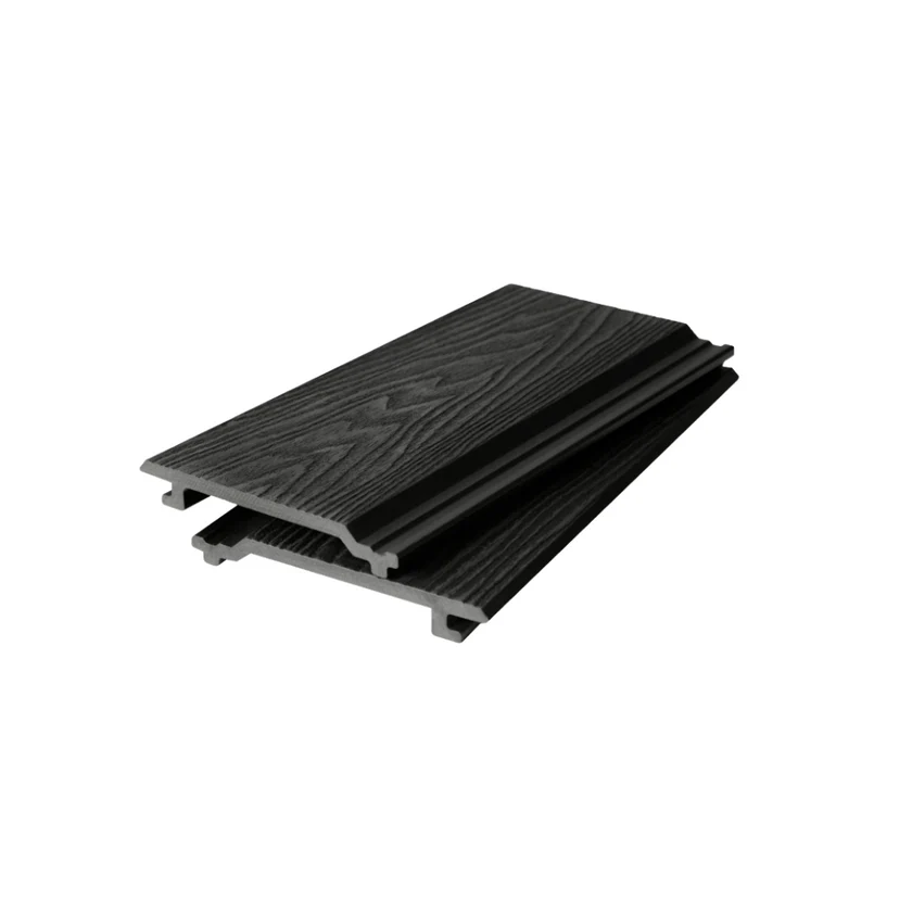 Premium Composite Woodgrain Cladding-3.6m-Black