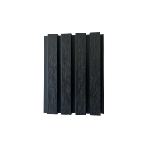 Premium Composite Slatted Cladding Black-3.6m