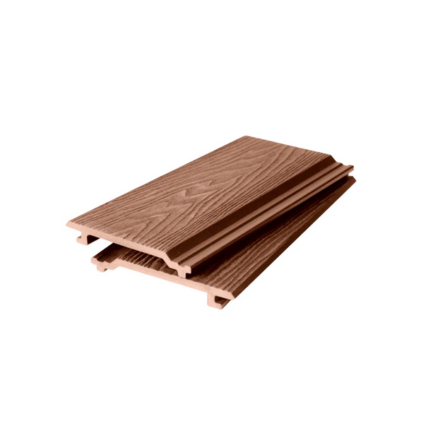 Premium Composite Woodgrain Cladding- 3.6m-Red Brown