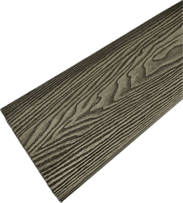 3.6m Graphite Woodgrain (embossed) Composite Decking