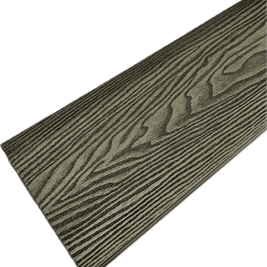 3.6m Graphite Woodgrain (embossed) Composite Decking
