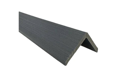 2.5m slatted cladding trim pebble