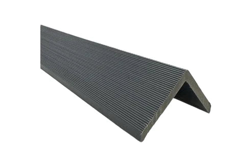 2.5m slatted cladding trim pebble