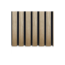 Acoustic Wall Panel Natural Light Oak Premium Wood Veneer-2.4m