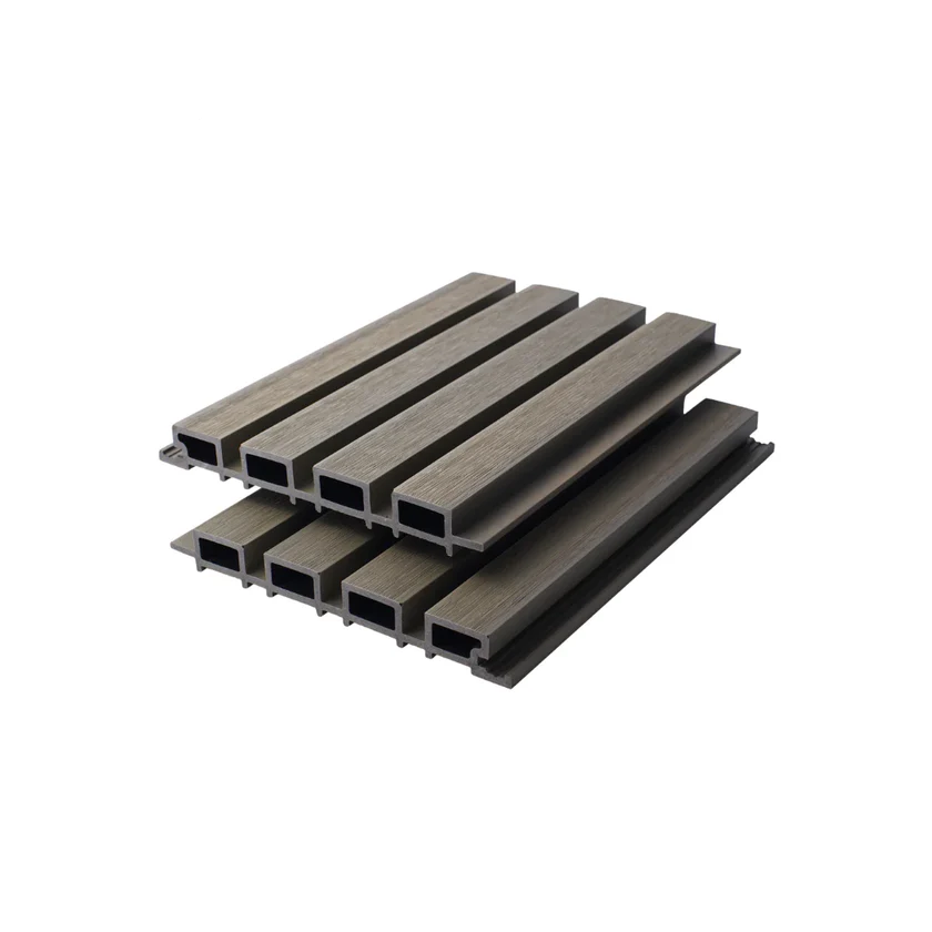 Sample Premium Composite Slatted Wall Cladding Antique
