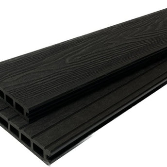 4m Black Composite Decking