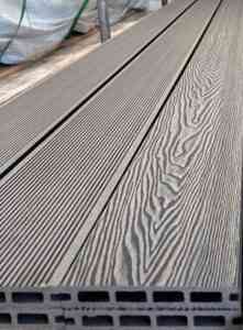 4m Grey Composite Decking