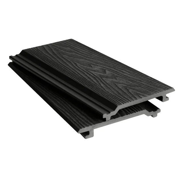 Premium Composite Woodgrain Cladding-3.6m-Black