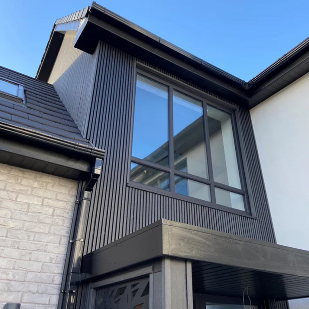 Premium Composite Slatted Cladding Graphite Grey-3.6m