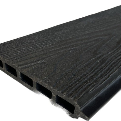 2.2m Black composite fencing