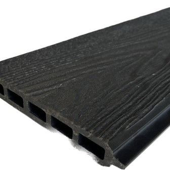 1.8m Black composite fencing