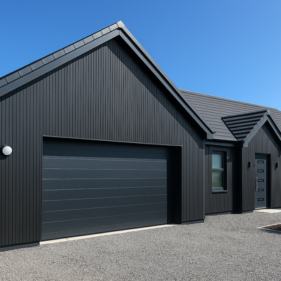 Premium Composite Slatted Cladding Black-3.6m