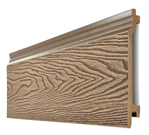 3.6m Teak Woodgrain Cladding