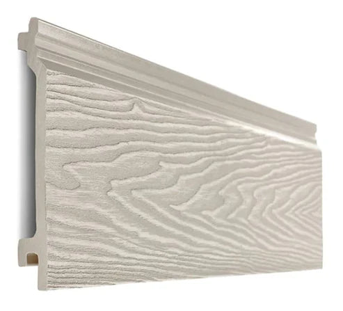 3.6m Ash White Woodgrain (embossed) Cladding