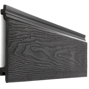 3.6m Black Woodgrain (embossed) cladding