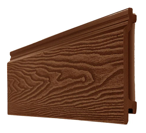 3.6m Chestnut Woodgrain Cladding