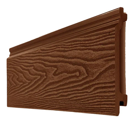 3.6m Chestnut Woodgrain Cladding