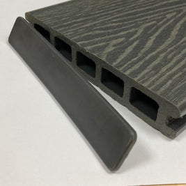 Composite decking end caps