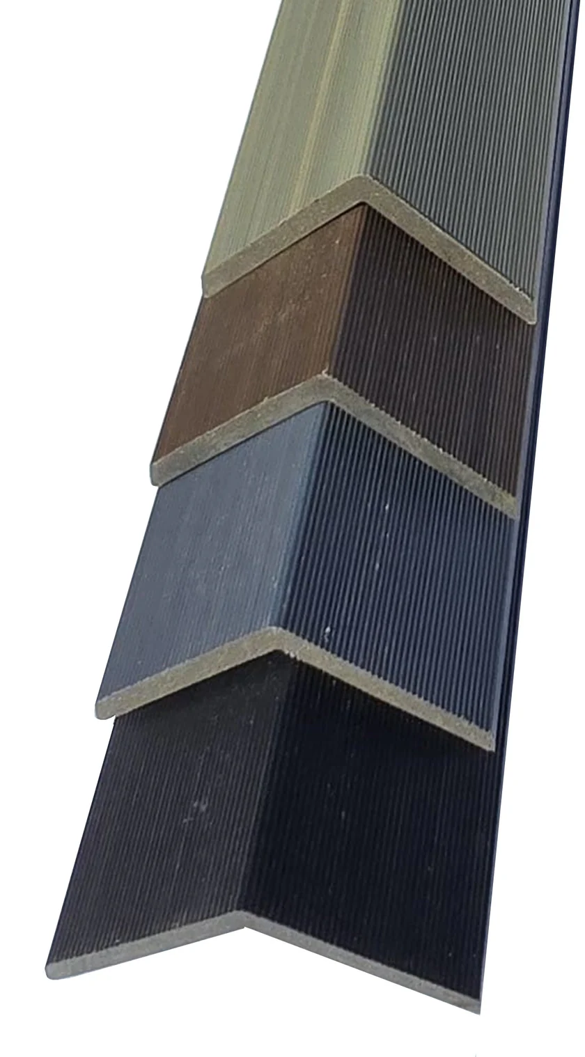 Premium Composite Slatted Cladding Edging Trim-3.6m