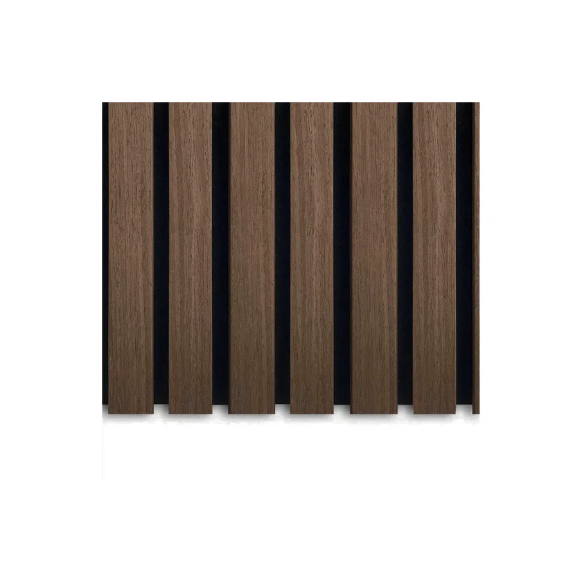 Acoustic Wall Panel Natural Dark Oak Premium Wood Veneer-2.4m