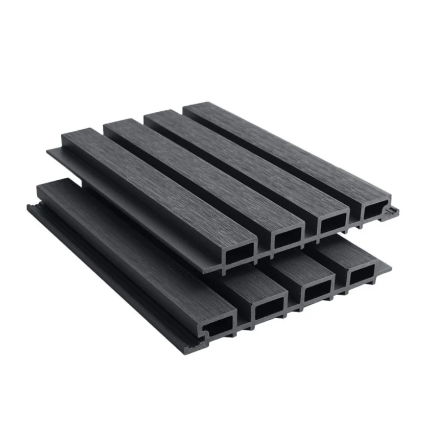 Premium Composite Slatted Cladding Graphite Grey-3.6m