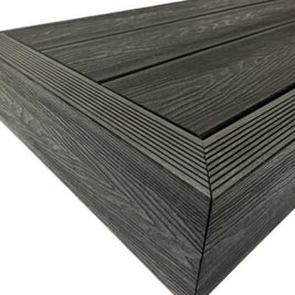 4.8m Black Woodgrain (embossed) Composite Decking