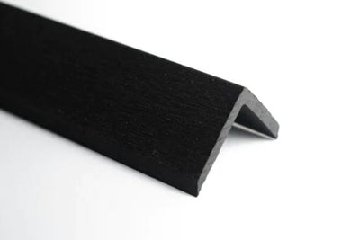 3.6m woodgrain cladding trim black