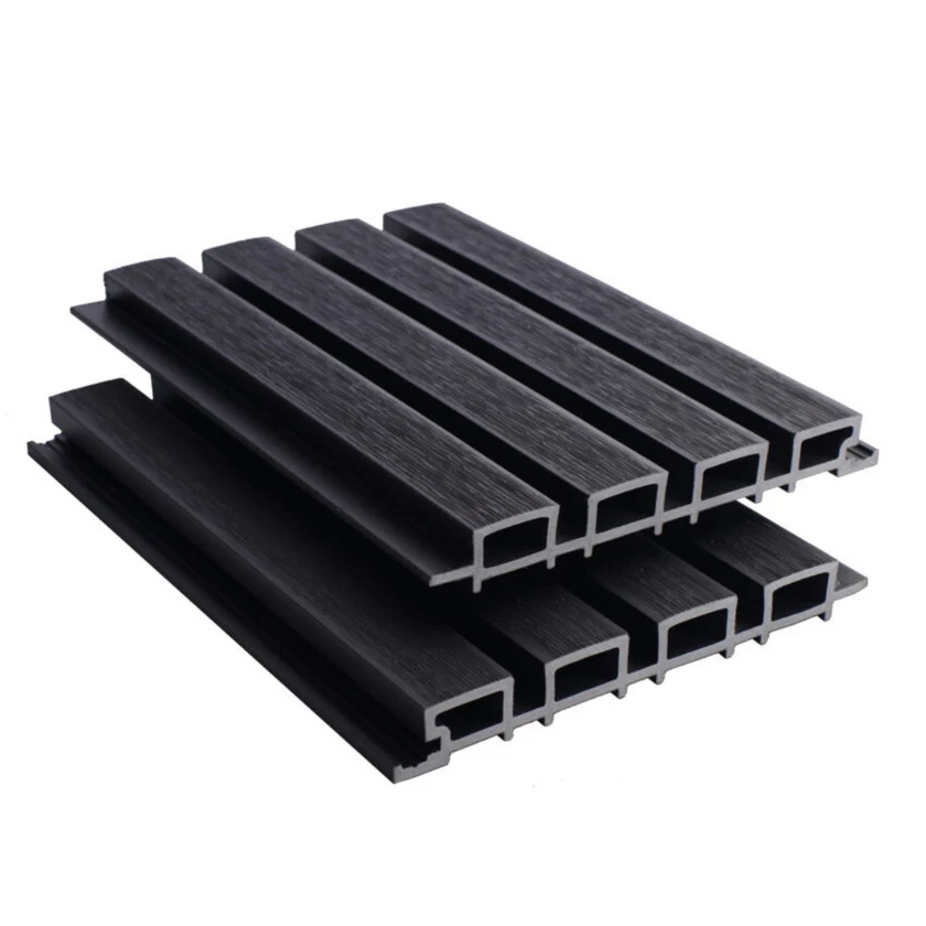 Premium Composite Slatted Cladding Black-2.5m