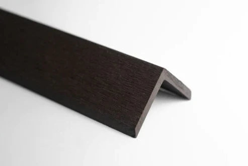 3.6m woodgrain cladding trim chocolate