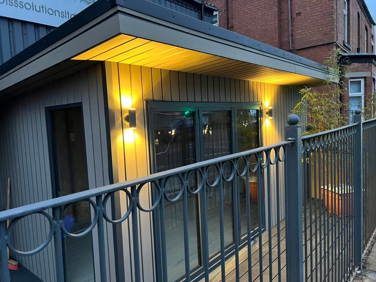 2.9m Light Grey Smooth Cladding