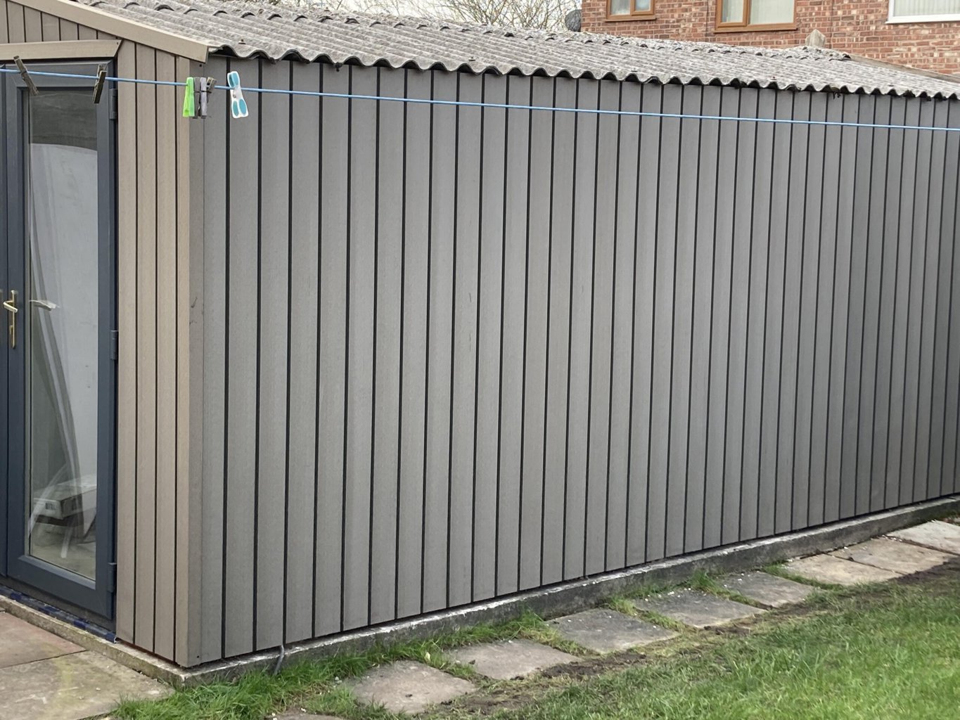 2.9m Light Grey Smooth Cladding
