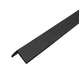 Composite Cladding 2.9m Corner Trim - Black