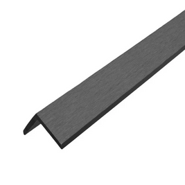 Composite Cladding 2.9m Corner Trim - Grey